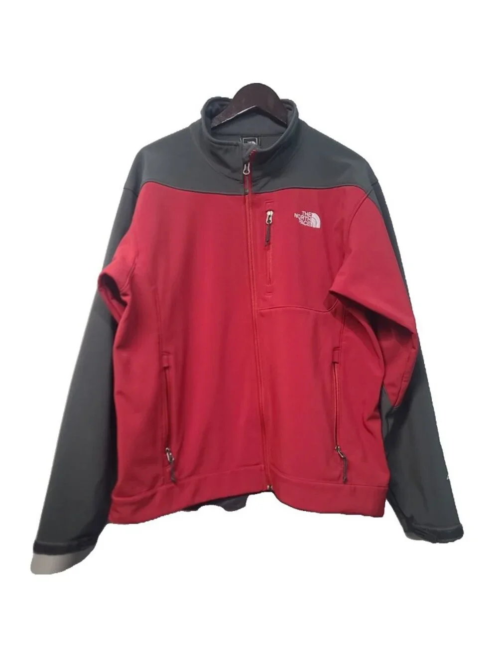The North Face Men's Apex Bionic Jacket Size L Red Softshell